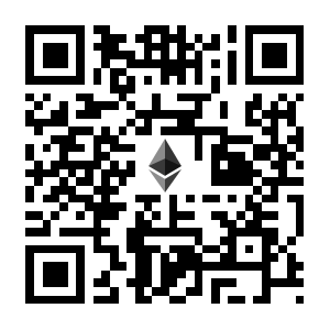 Link for ETH-donate encoded as QR.